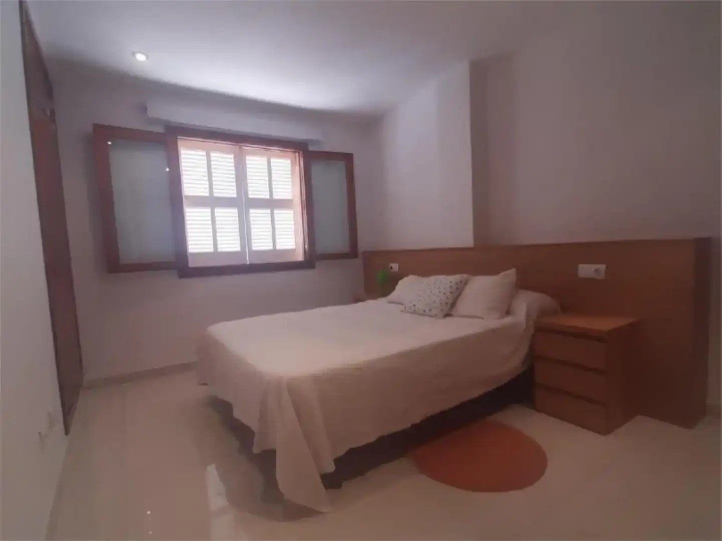 Schlafzimmer von Wohnung zur Miete in Santa Margalida mit Klimaanlage und Balkon