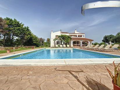 Jardí de Finca rústica en venda en Ciutadella de Menorca amb Aire condicionat, Calefacció i Jardí privat
