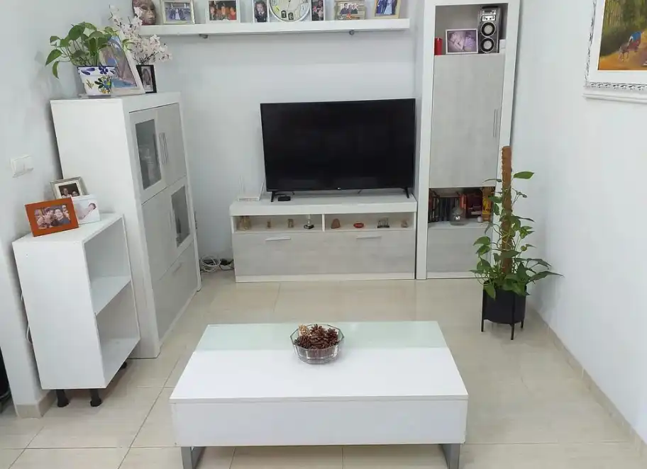 Sala de estar de Apartamento en venta en Biar con Aire acondicionado, Calefacción y Amueblado