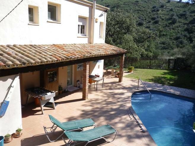 Swimming pool of House or chalet for sale in Colera  with Air Conditioner, Heating and Private garden