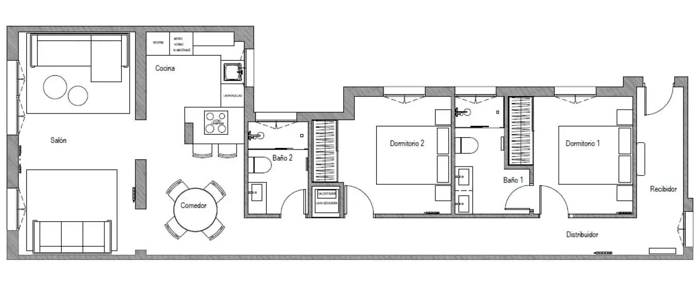 Flat with lift for sale in Calle de Castelló, imagen 21