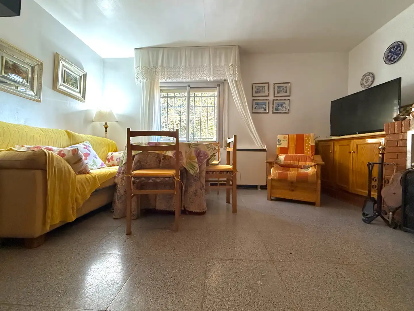 Sala de estar de Casa o chalet en venta en Estremera con Calefacción, Jardín privado y Terraza