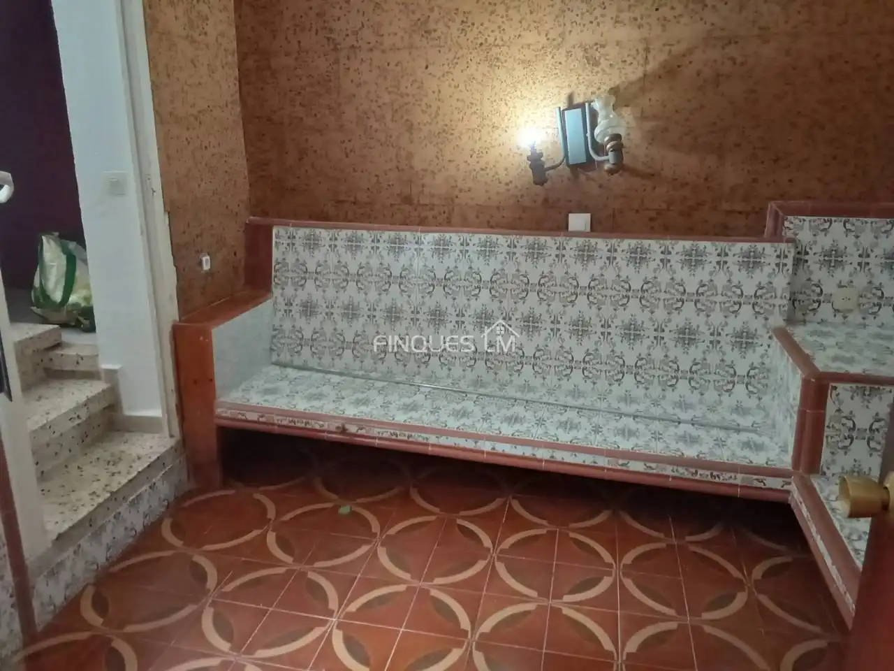 Sala de estar de Casa adosada en venta en Blanes con Terraza