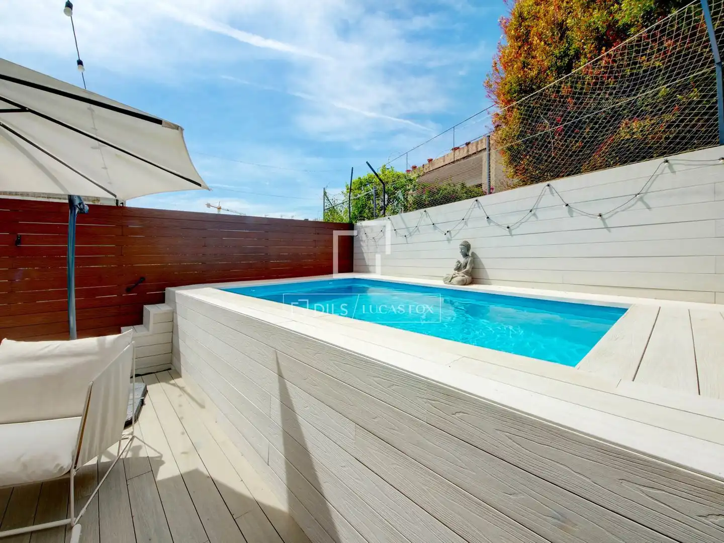 Piscina de Casa o xalet en venda en Sant Just Desvern amb Aire condicionat, Calefacció i Terrassa