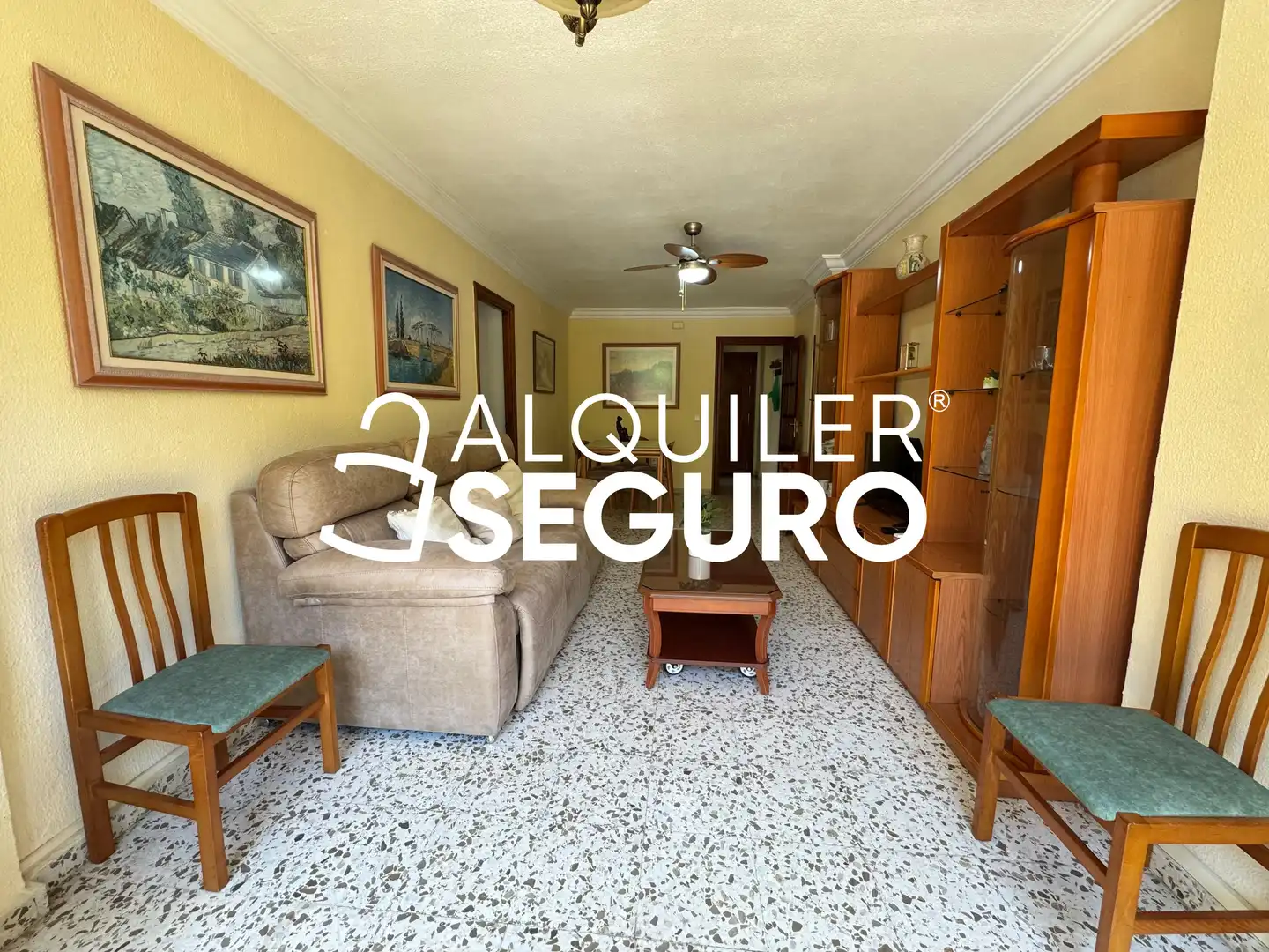Exterior view of Flat for rent in Málaga  with Furnished