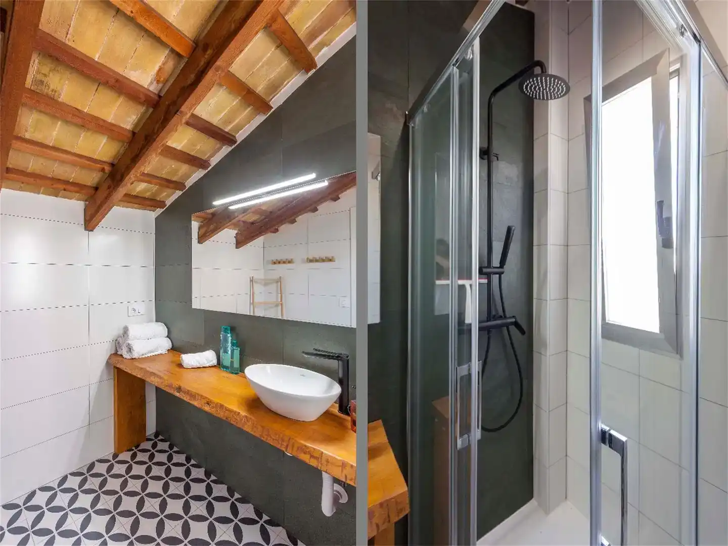 Bany de Apartament de lloguer en  Valencia Capital amb Aire condicionat