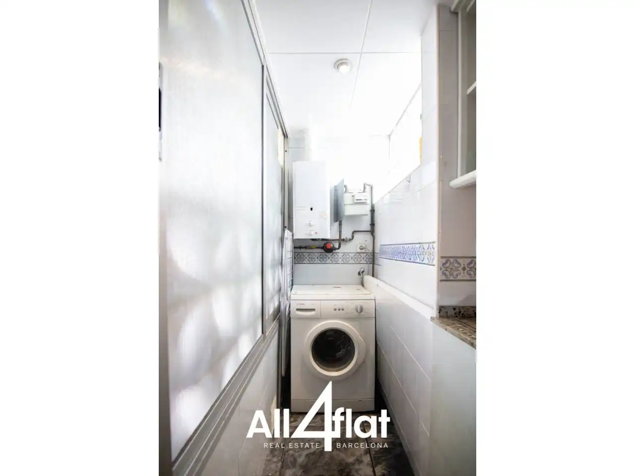 Kitchen of Flat for rent in Castelldefels  with Air Conditioner, Furnished and Balcony