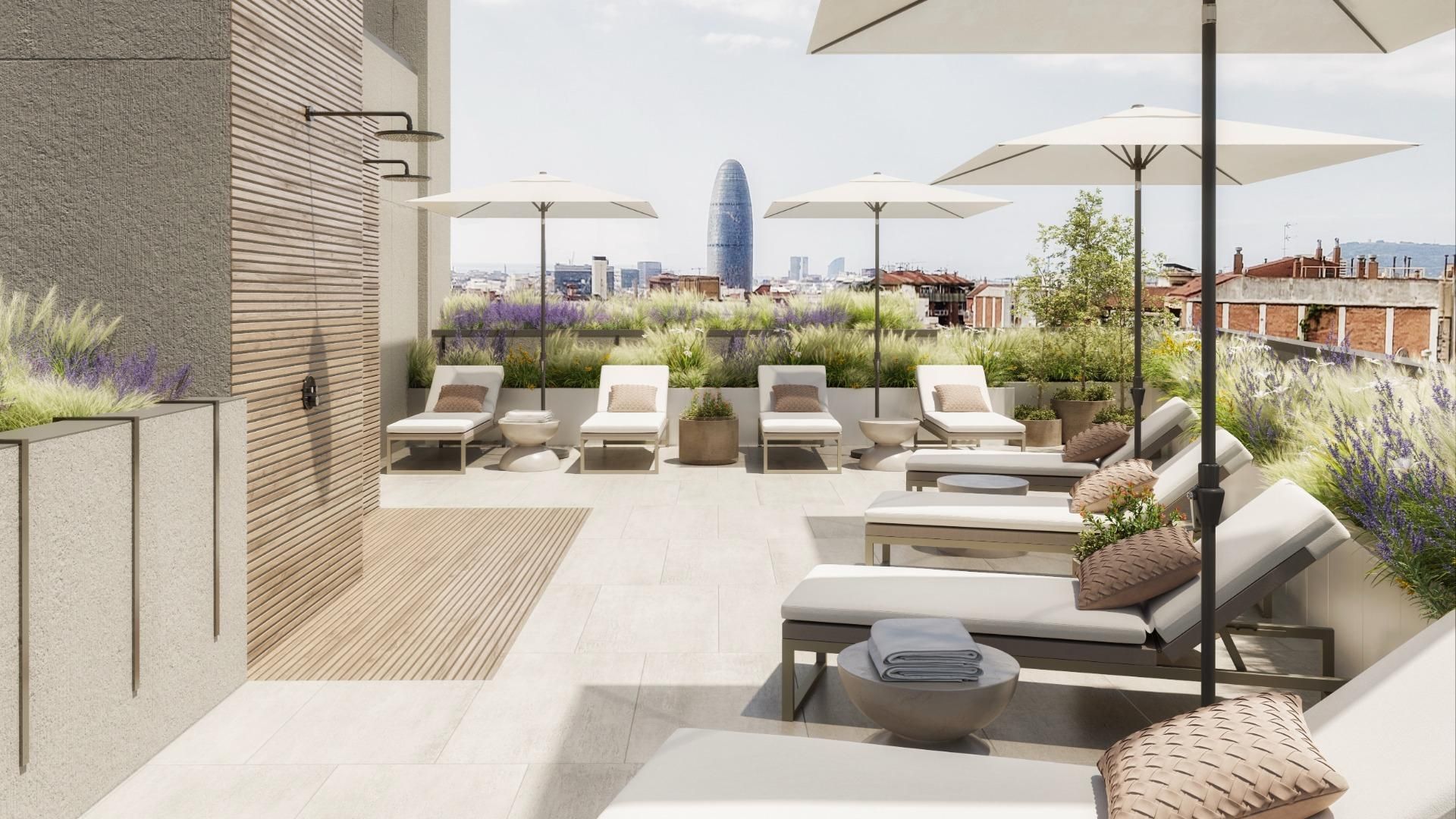 Terrassa de Àtic en venda en  Barcelona Capital amb Aire condicionat, Calefacció i Terrassa