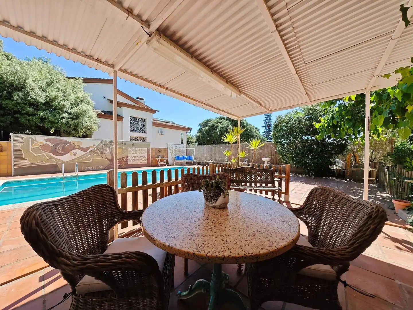 Terraza de Casa o chalet en venta en Collbató con Calefacción, Jardín privado y Piscina