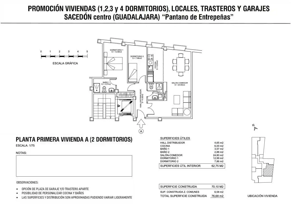 Flat for sale in ABAJO, 13, Sacedón