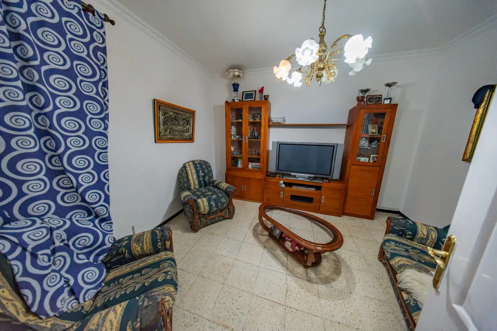 Sala de estar de Casa adosada en venta en Los Realejos con Trastero