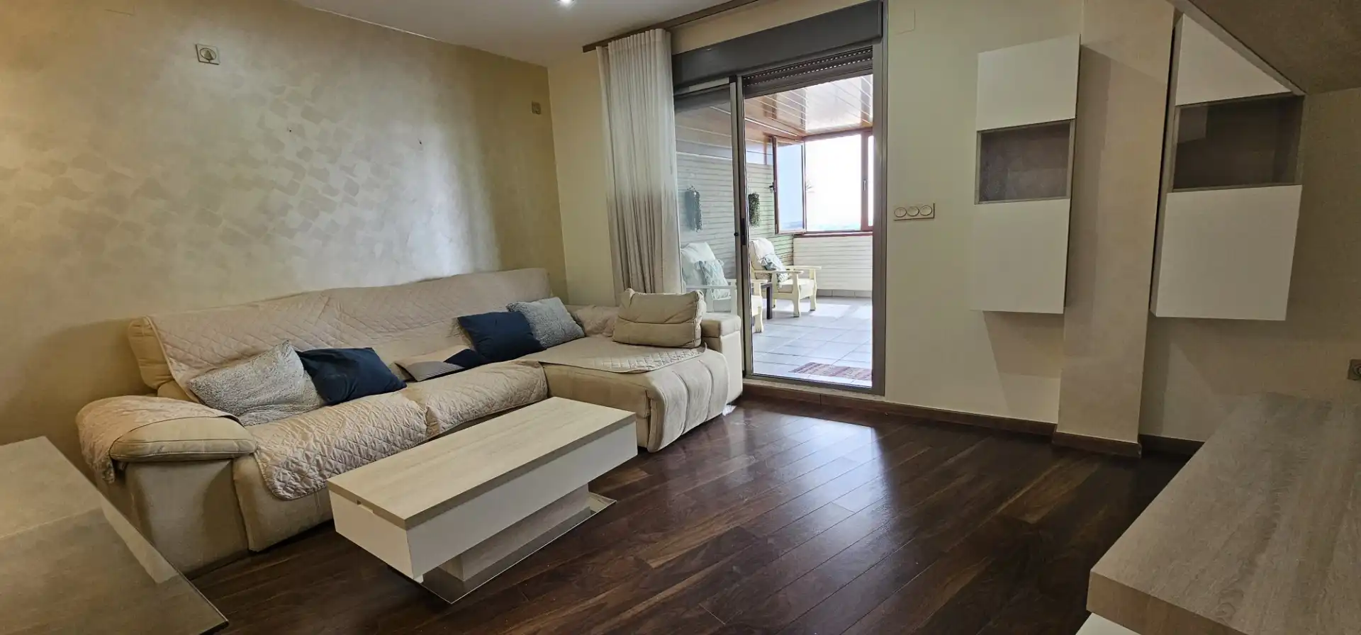Sala de estar de Ático en venta en Totana con Aire acondicionado, Calefacción y Terraza