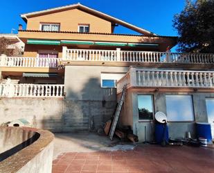 Exterior view of House or chalet for sale in Viladecavalls  with Terrace, Swimming Pool and Balcony