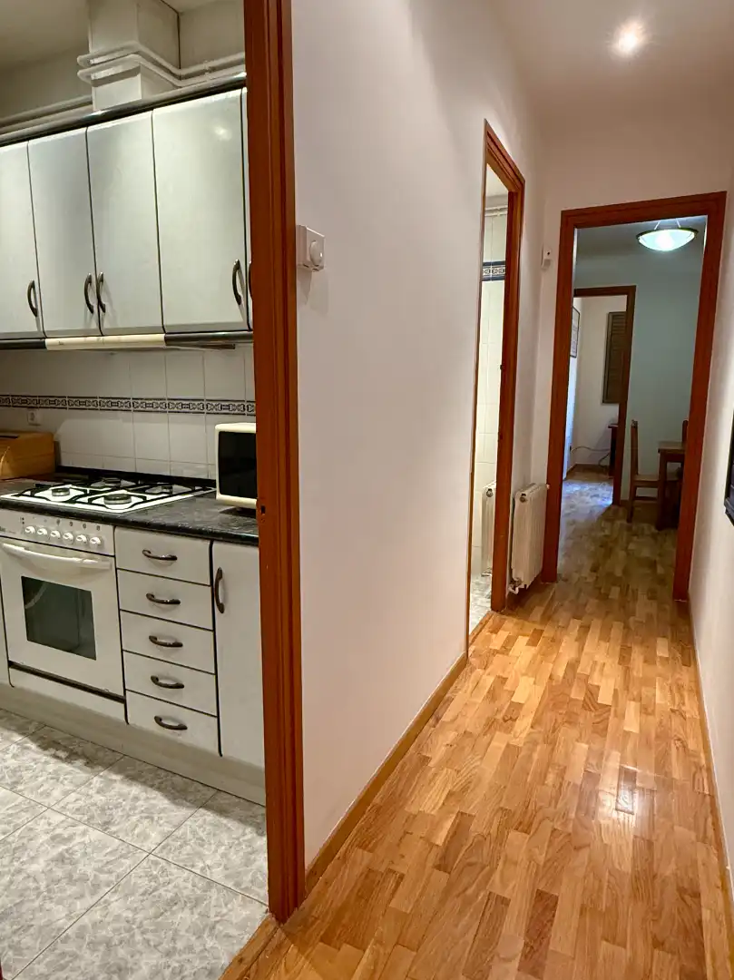 Kitchen of Flat for sale in Barcelona  with Heating, Parquet flooring and Furnished