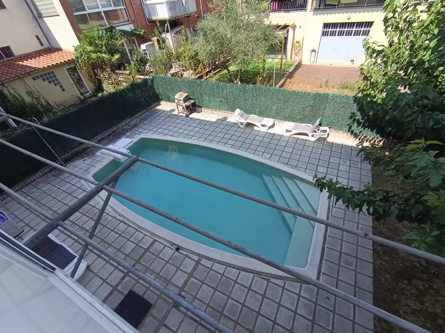 Swimming pool of Flat for sale in Bescanó  with Heating and Swimming Pool