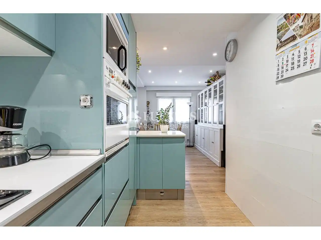 Cocina de Piso en venta en Alicante / Alacant con Aire acondicionado, Calefacción y Terraza
