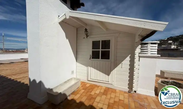 Balcony of Attic for sale in Roses  with Terrace