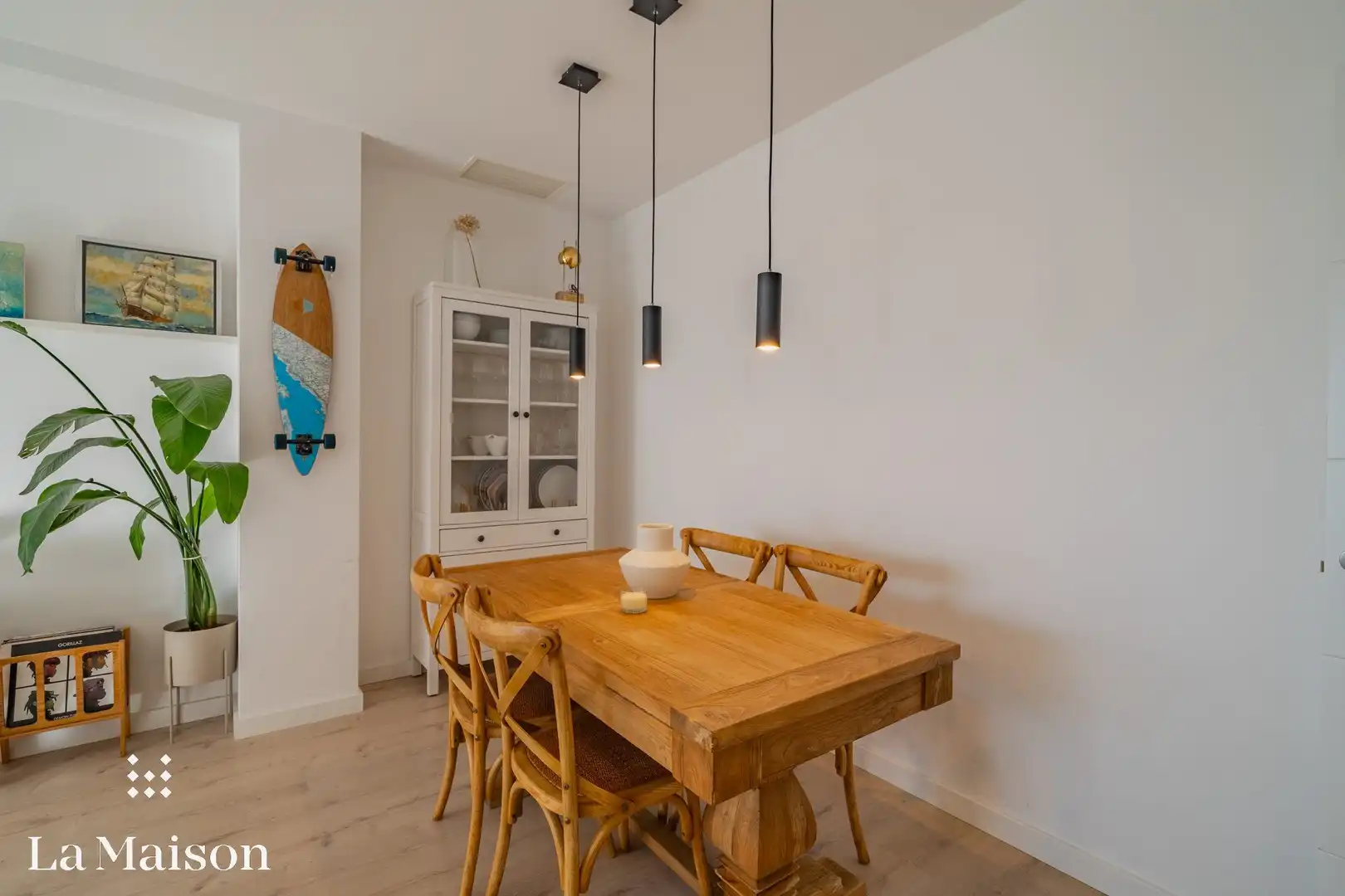 Esszimmer von Wohnung zum Verkauf in Sant Andreu de Llavaneres mit Heizung, Abstellraum und Balkon