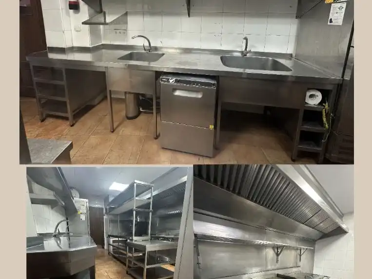 Cuina de Local de lloguer en Valencia amb Aire condicionat, Calefacció i Terrassa