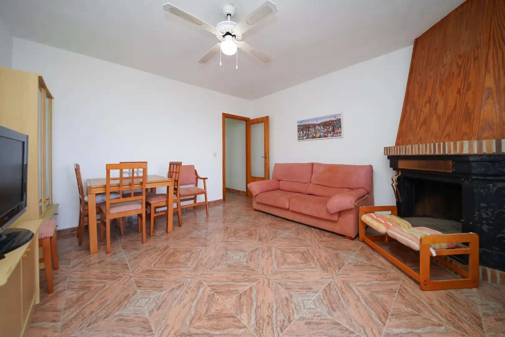 Sala d'estar de Àtic de lloguer en Los Cuarteros  