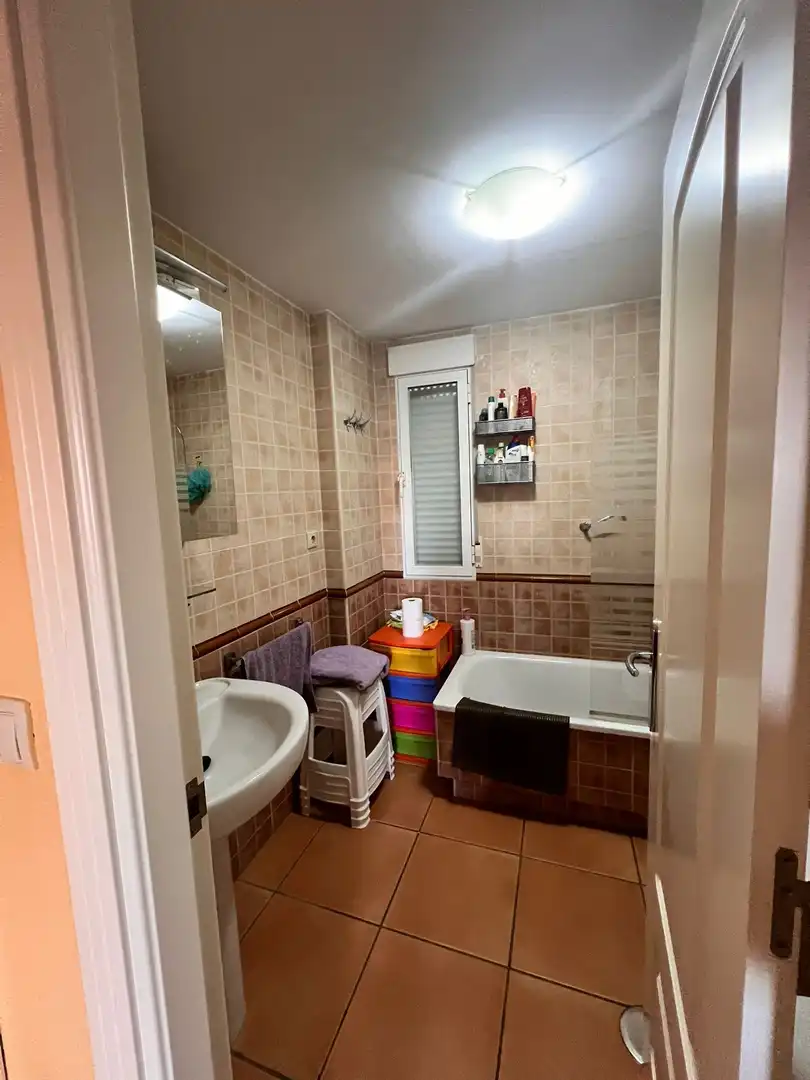 Bathroom of Flat for sale in Torrox  with Air Conditioner, Private garden and Terrace