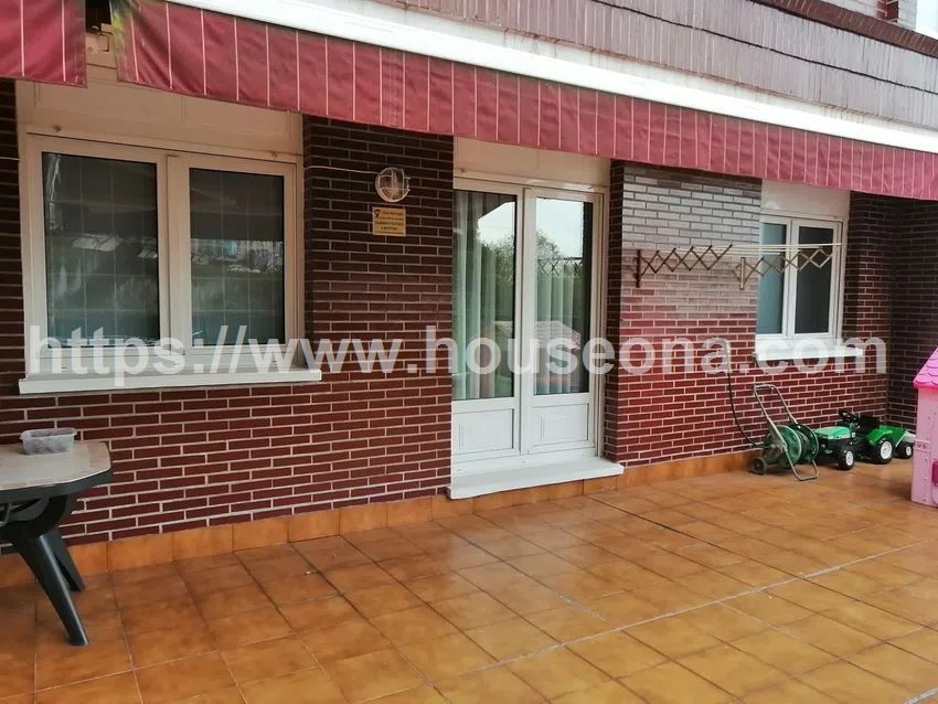 Exterior view of Flat for sale in Sestao   with Heating and Terrace