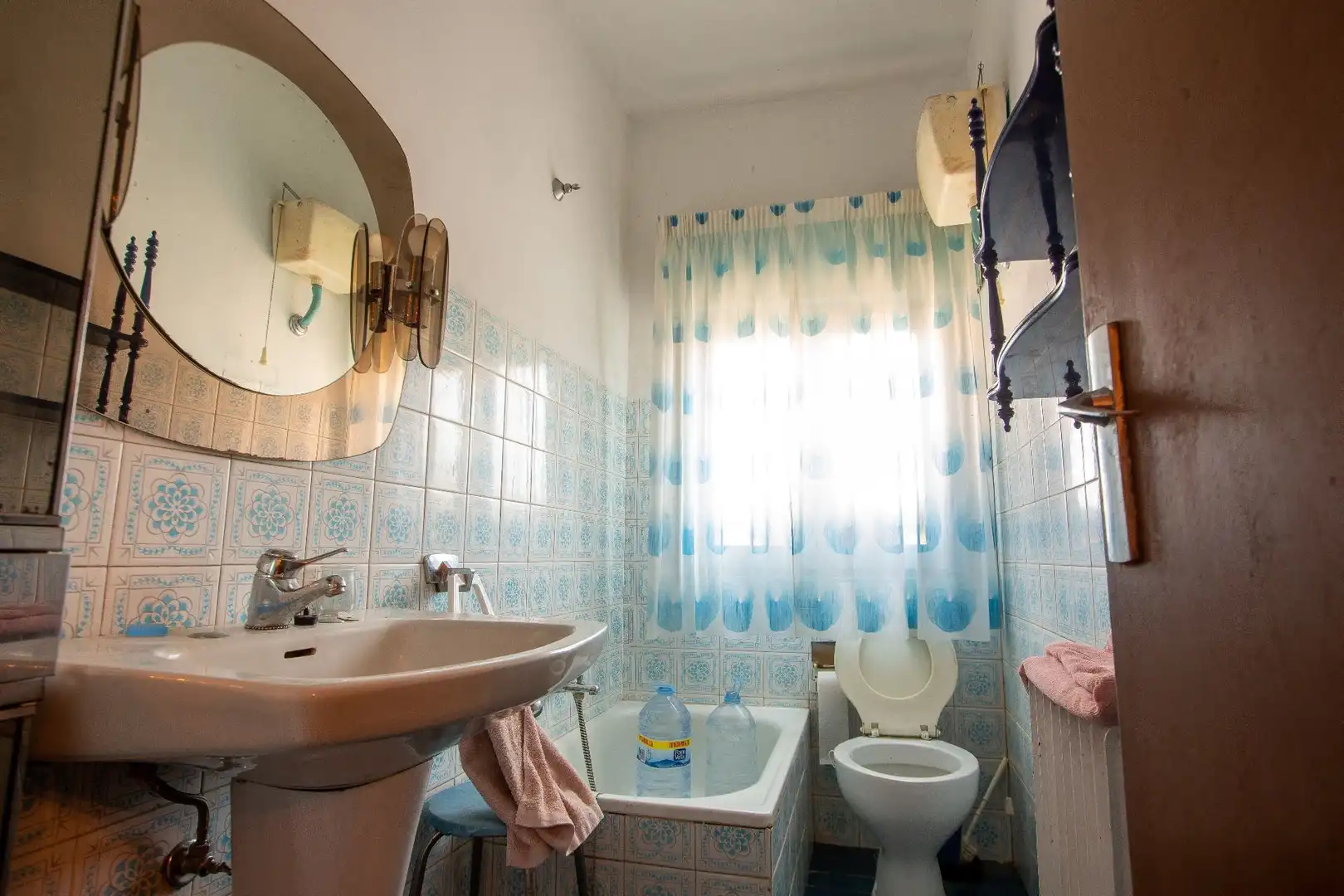Baño de Casa adosada en venta en Tiebas-Muruarte de Reta con Calefacción y Trastero