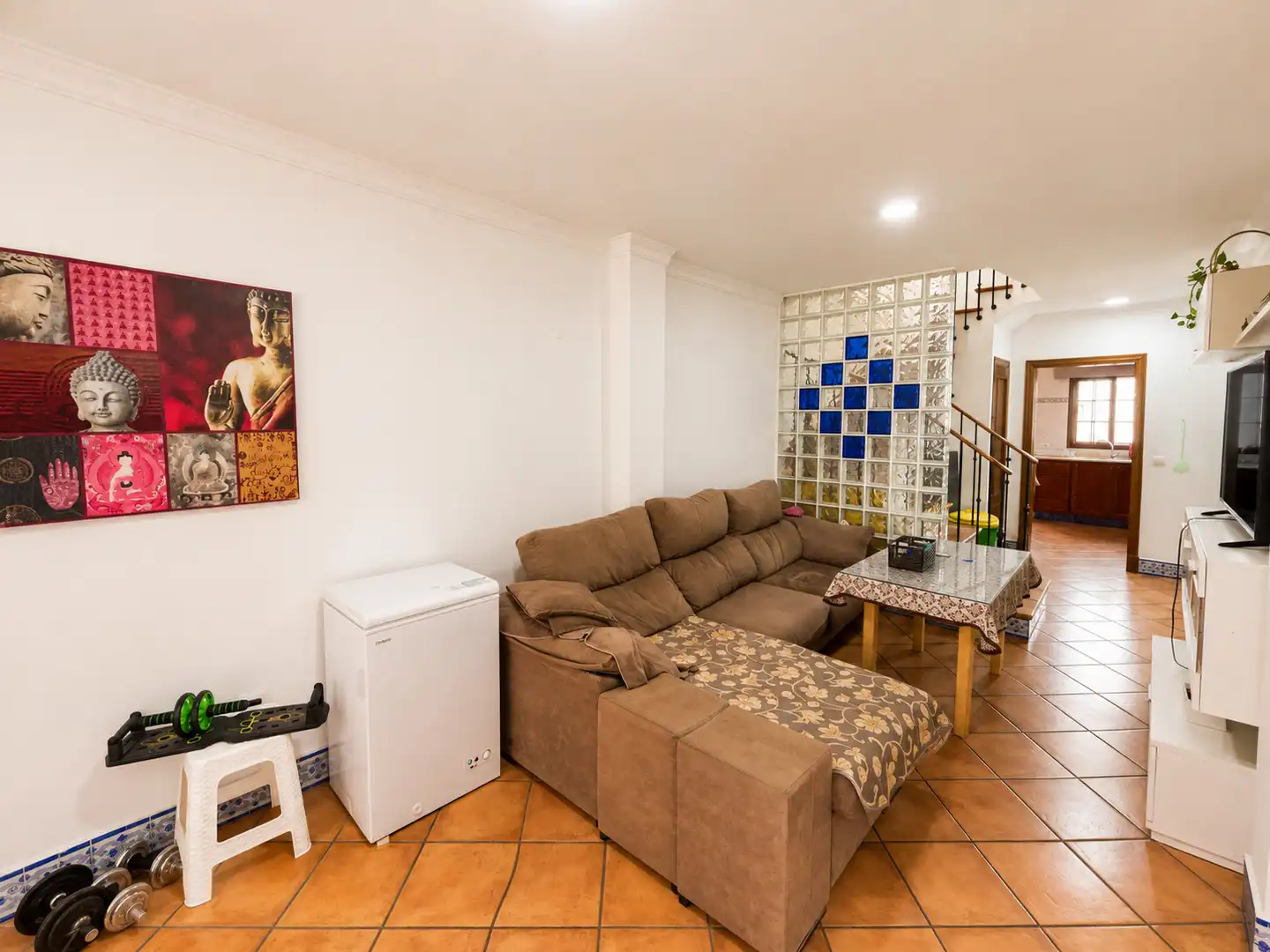 Sala de estar de Casa o chalet en venta en Villamartín con Aire acondicionado
