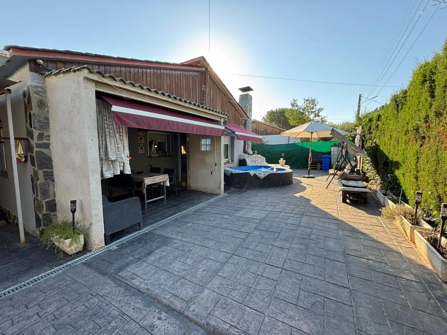 Terraza de Casa o chalet en venta en Riells i Viabrea con Aire acondicionado, Calefacción y Jardín privado