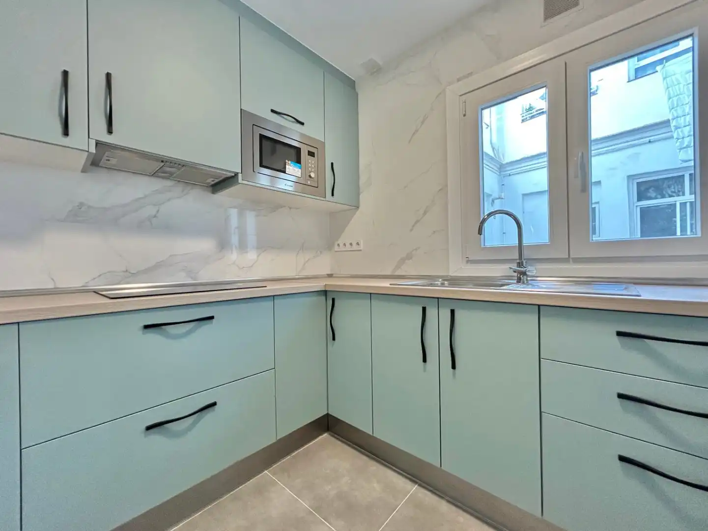 Kitchen of Apartments for sale in Málaga  with Air Conditioner, Heating and Furnished