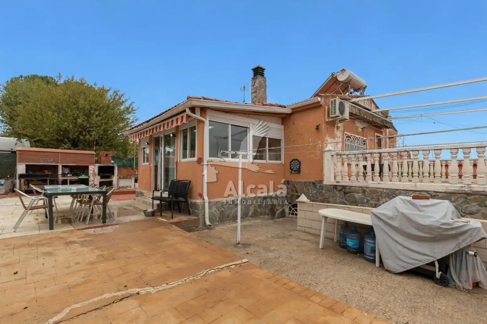Vista exterior de Casa o chalet en venta en Valdeavero con Aire acondicionado, Calefacción y Terraza