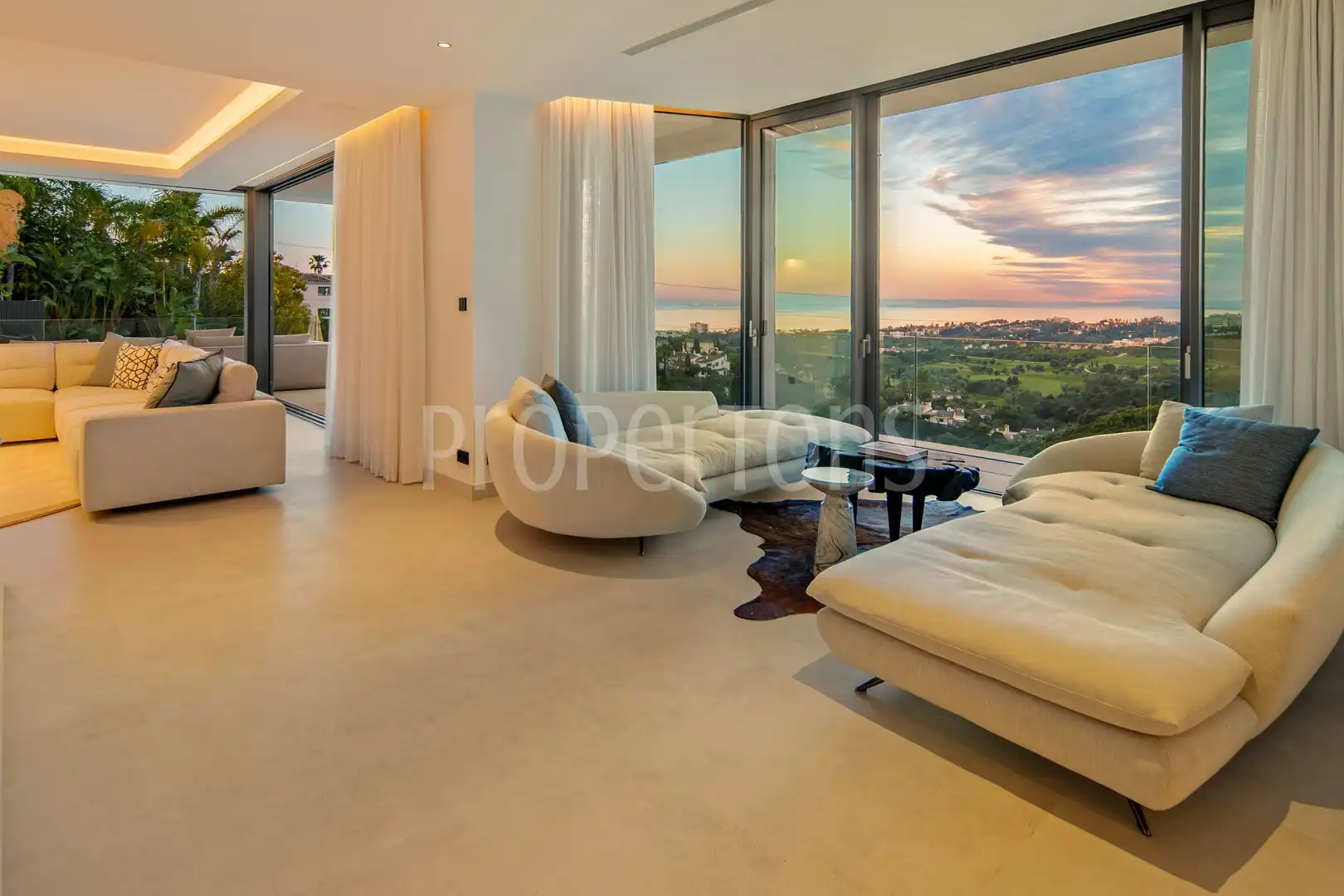 Sala de estar de Casa o chalet en venta en Marbella