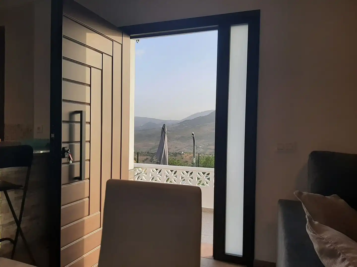 Habitación de Finca rústica de alquiler en El Gastor con Aire acondicionado, Terraza y Piscina