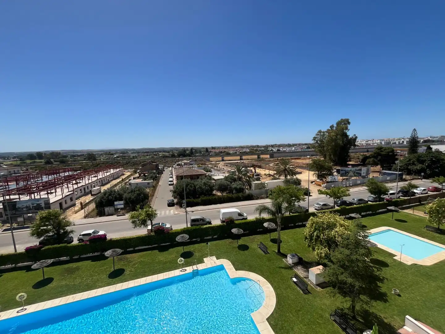 Exterior view of Flat for sale in Jerez de la Frontera  with Air Conditioner, Heating and Private garden