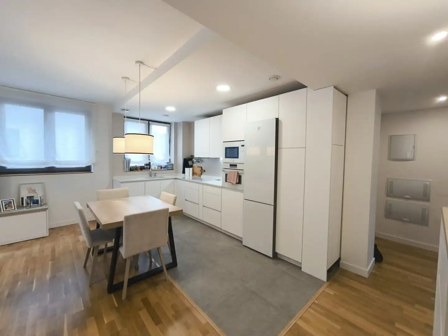 Cocina de Piso en venta en Valle de Trápaga-Trapagaran con Calefacción y Amueblado