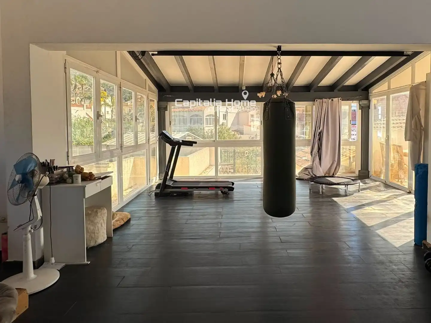 Sala d'estar de Casa o xalet en venda en L'Alfàs del Pi amb Aire condicionat, Terrassa i Traster