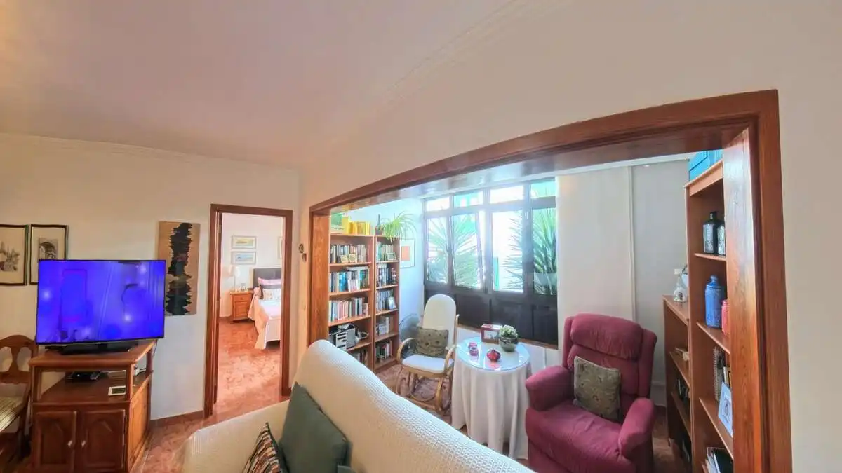 Sala d'estar de Apartament en venda en Tías amb Terrassa, Traster i Moblat