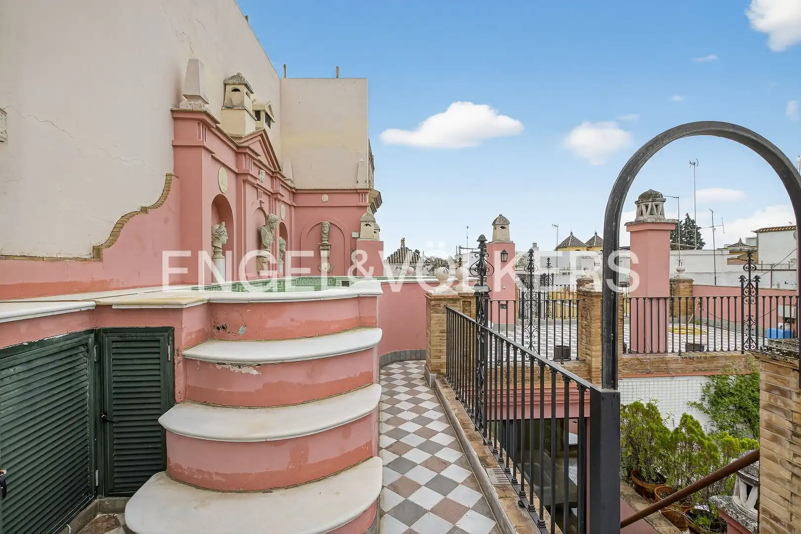 Terraza de Casa o chalet en venta en Sevilla con Aire acondicionado, Calefacción y Parquet