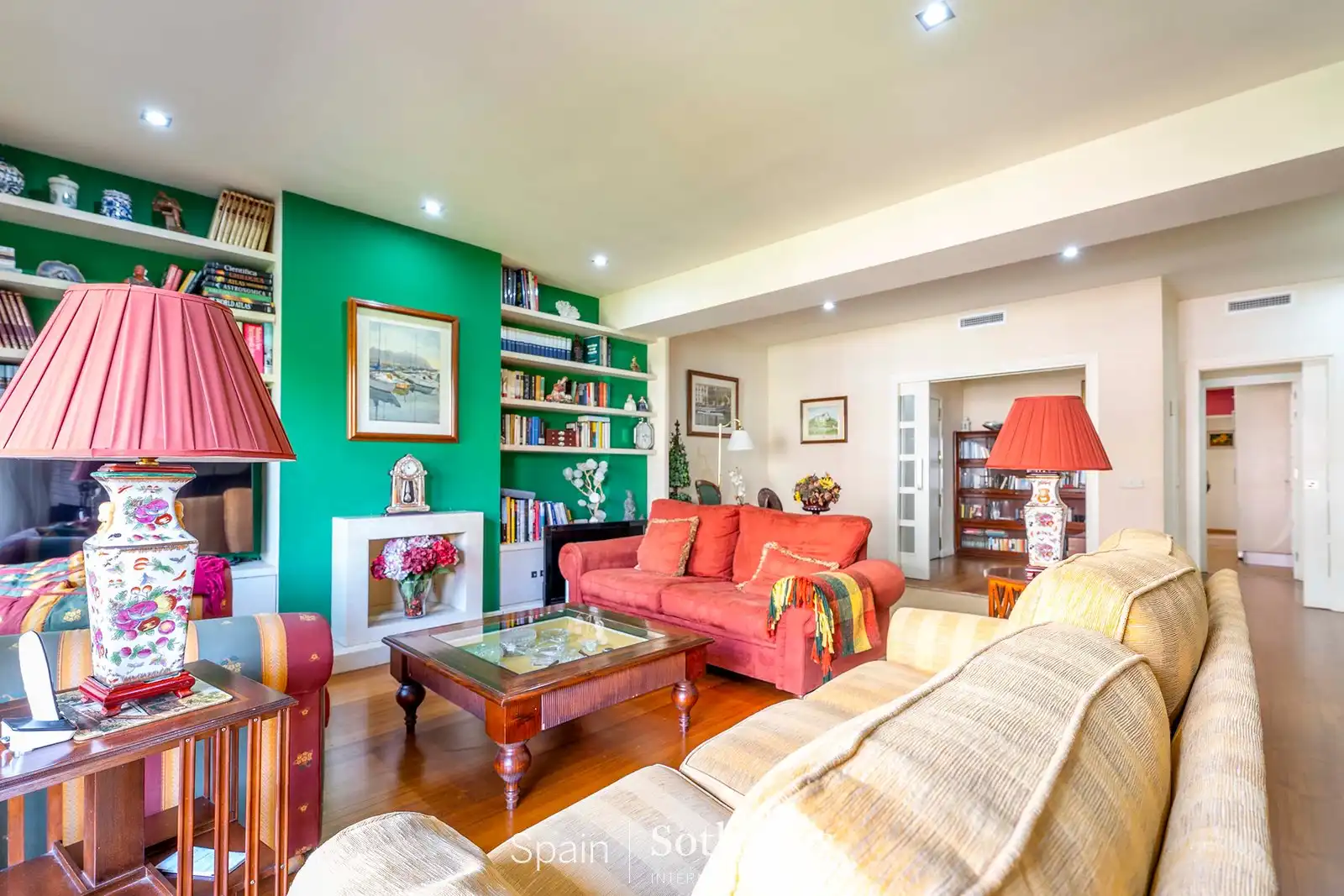 Sala de estar de Apartamento en venta en Madrid con Aire acondicionado, Calefacción y Terraza