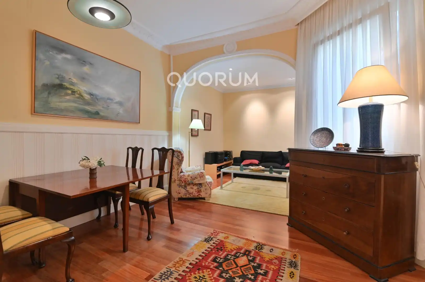 Living room of Flat for rent in Indautxu