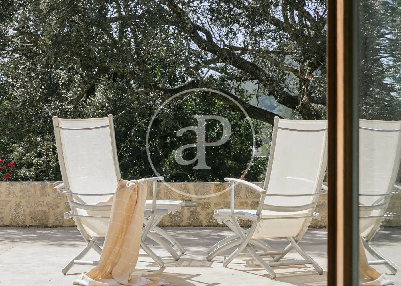Garden of Houses for rent in Pollença  with Air Conditioner, Heating and Private garden