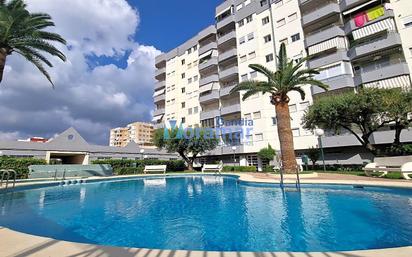 Swimming pool of Apartment for sale in Gandia  with Terrace, Furnished and Community pool