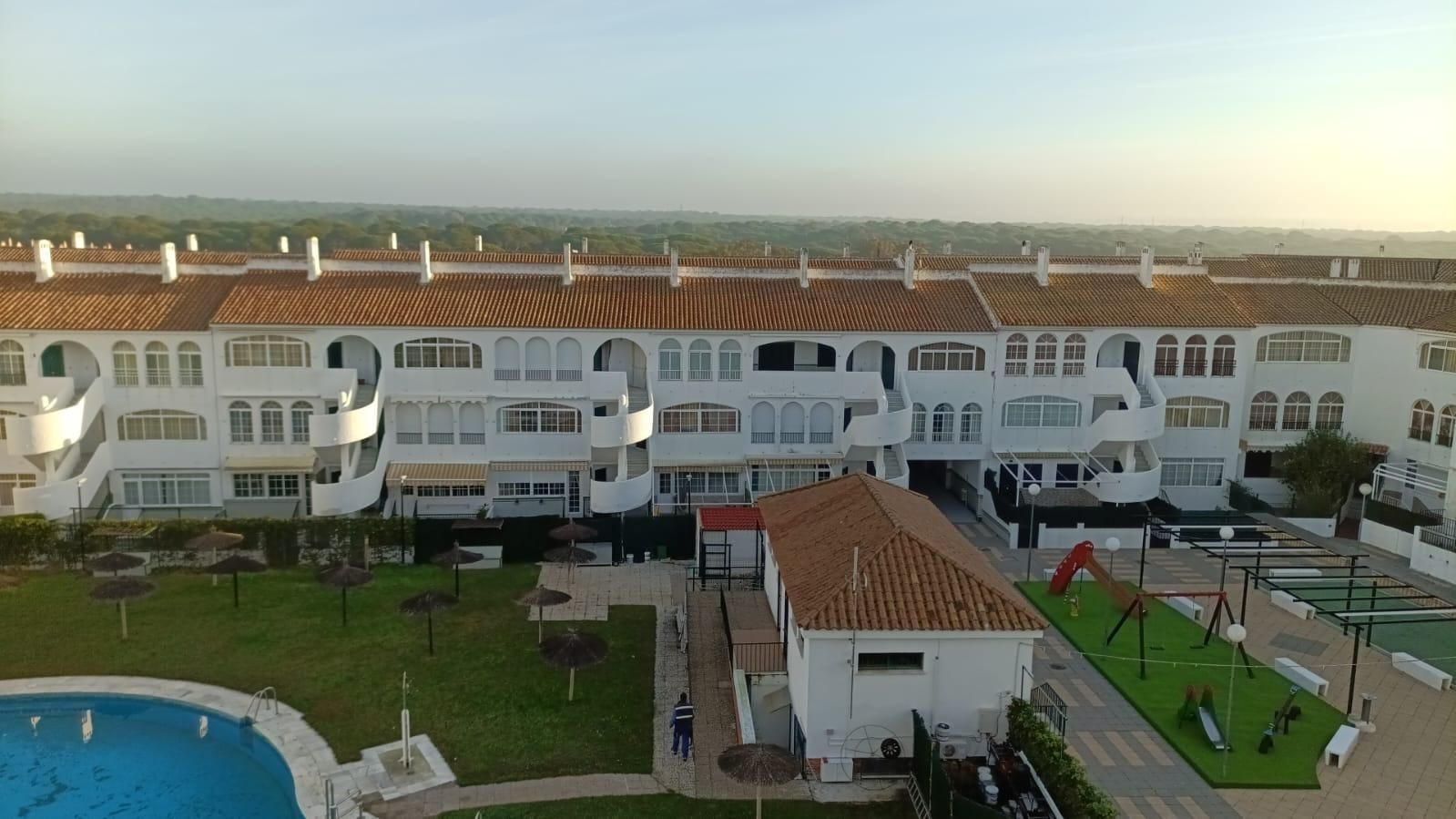 Exterior view of Flat for sale in El Portil  with Terrace, Furnished and Community pool