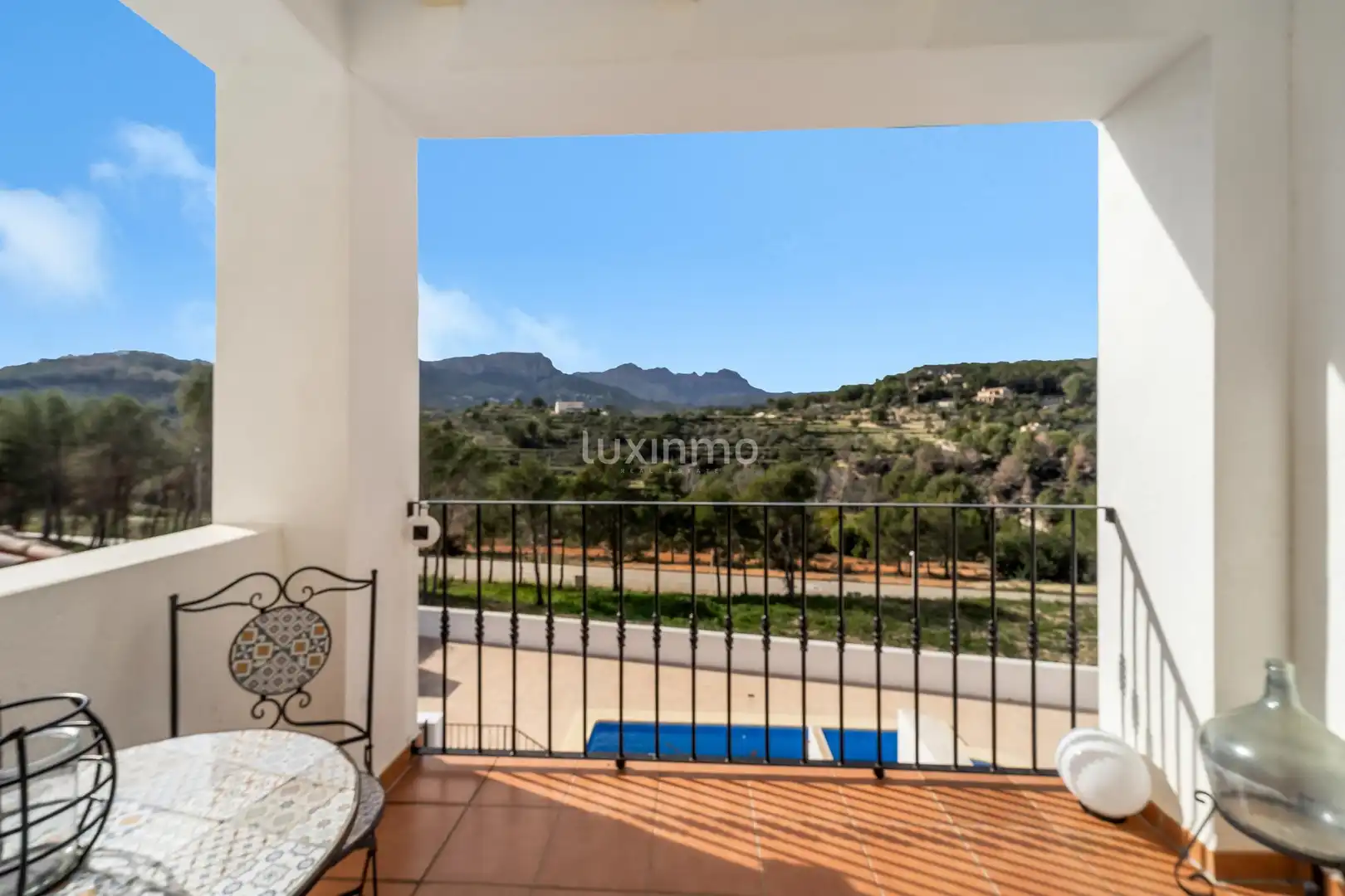 Terrassa de Casa adosada en venda en Calpe / Calp amb Aire condicionat, Terrassa i Piscina comunitària