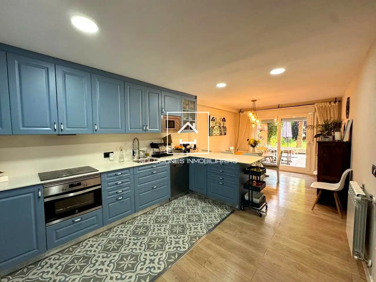 Cocina de Casa o chalet en venta en Rivas-Vaciamadrid con Aire acondicionado, Jardín privado y Terraza