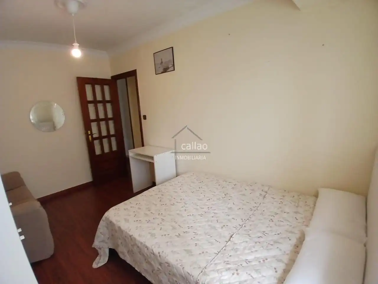 Bedroom of Flat for rent in Ferrol  with Heating and Furnished