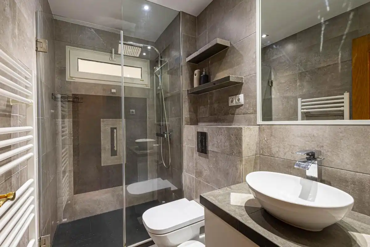 Bathroom of Flat for sale in San Martín de la Vega  with Air Conditioner, Heating and Terrace