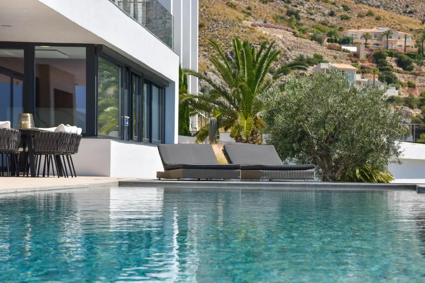 Swimming pool of Houses for sale in Altea