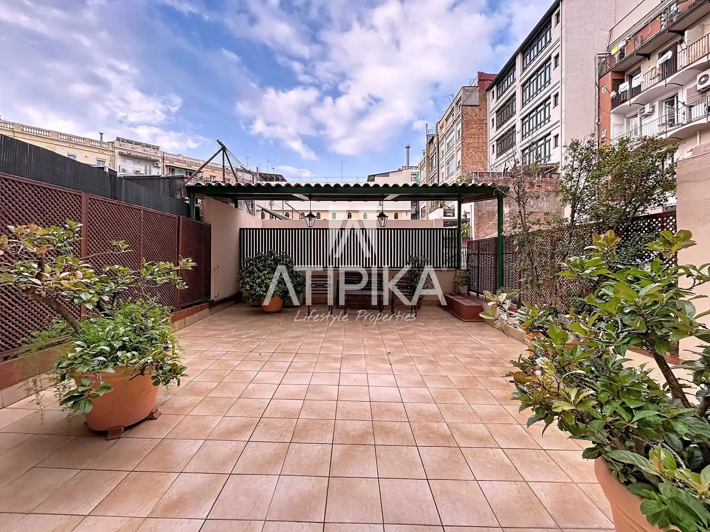 Terraza de Oficina de alquiler en Barcelona con Aire acondicionado y Terraza