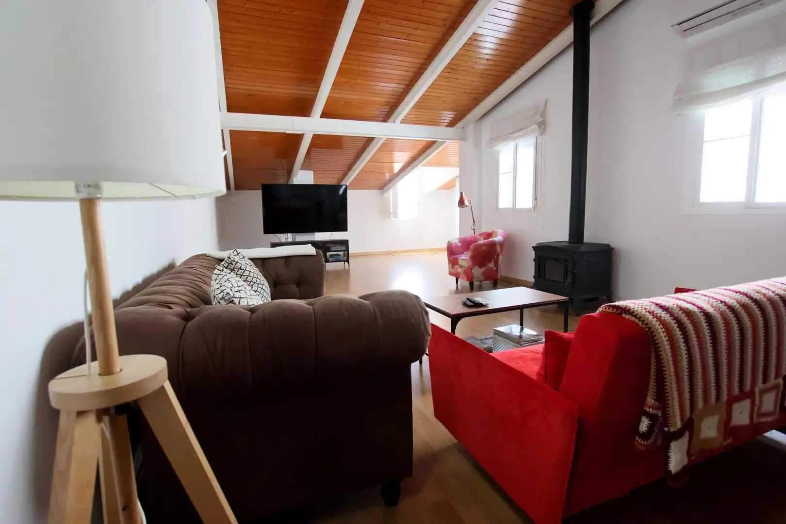 Sala d'estar de Dúplex en venda en Montijo amb Parquet i Terrassa